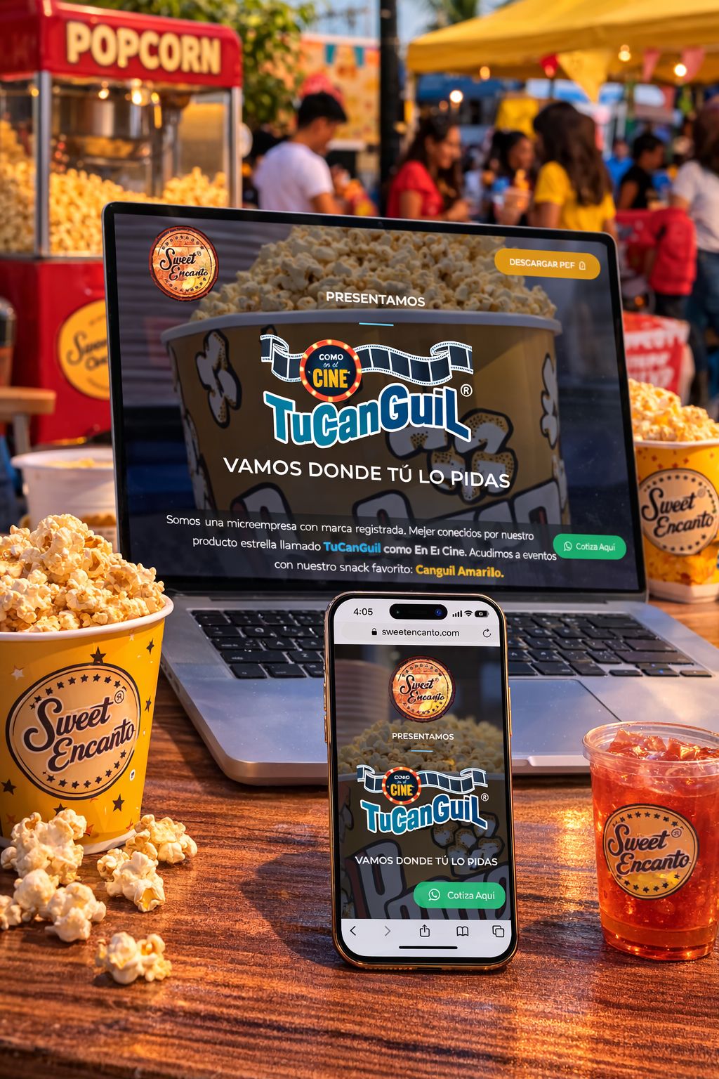 Sweetencanto — Eventos en Ecuador