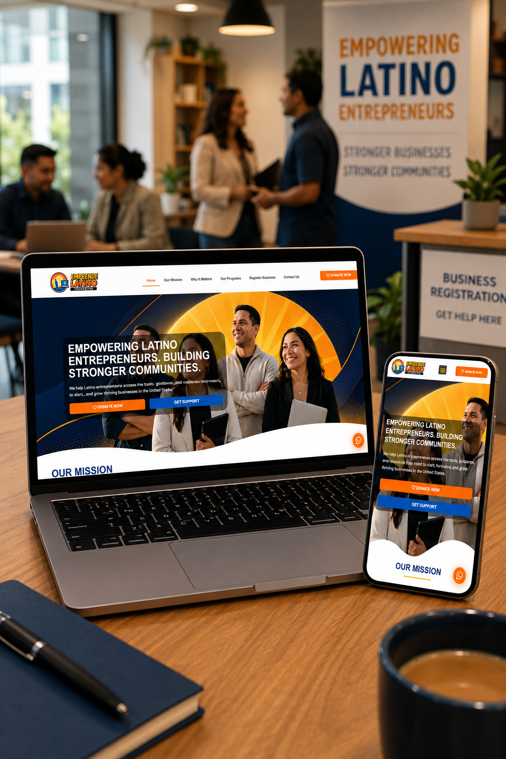 Emprende Latino Foundation — Helping entrepenaurs from New Jersey